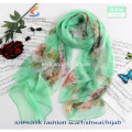 Embroidery shawl african silk scarf wholesale,shawls and scarves